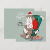 Carte de Noël (Devant / Derrière)