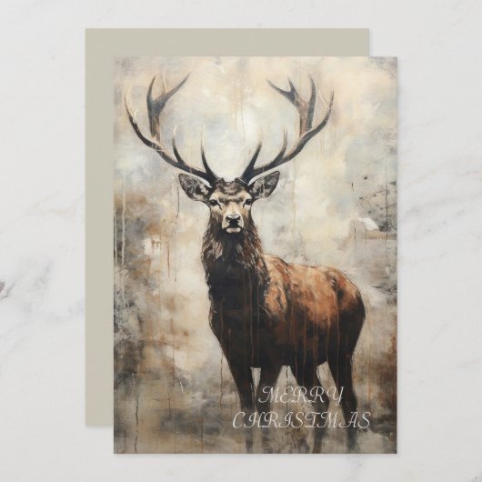 Carte de Noël (Devant / Derrière)