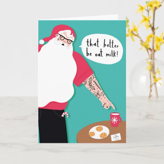 Carte de Noël (Fleur jaune)