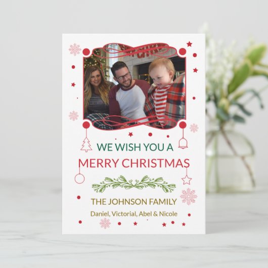 Carte de Noël (Debout devant)