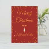 Carte de Noël (Debout devant)