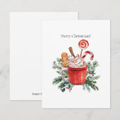 Carte de Noël (Devant / Derrière)