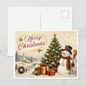 carte de Noël (Devant / Derrière)