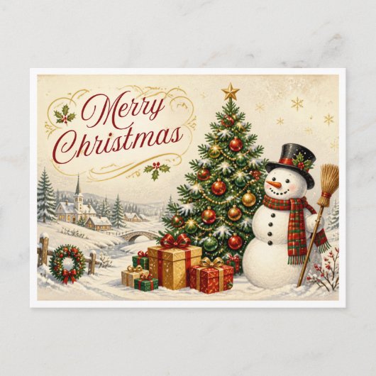 carte de Noël (Devant)