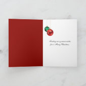 Carte de Noël (Intérieur)