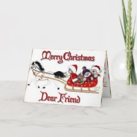 Carte de Noël (Devant)