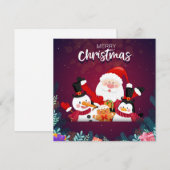 Carte de Noël (Devant / Derrière)