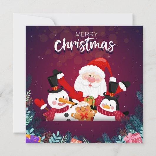 Carte de Noël (Devant)