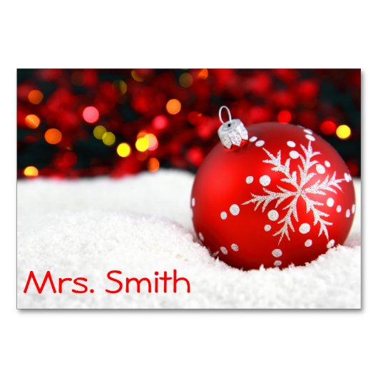 Carte de Noël (Dos)