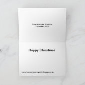 Carte de Noël (Intérieur)