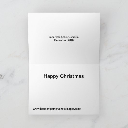 Carte de Noël (Intérieur)