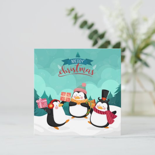 Carte de Noël (Debout devant)