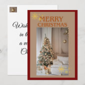 Carte de Noël (Devant / Derrière)