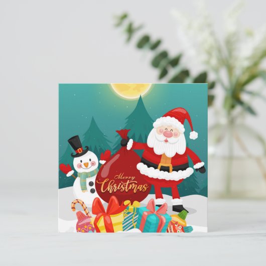 Carte de Noël (Debout devant)