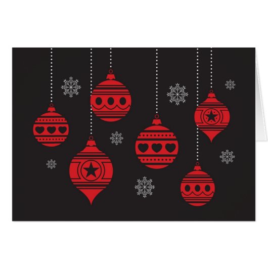 Carte de Noël (Devant horizontal)