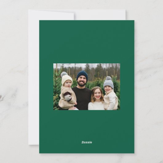 Carte de Noël (Dos)