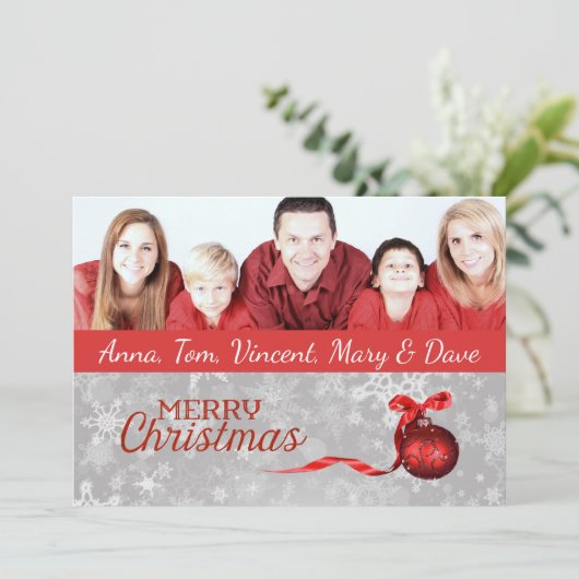 Carte de Noël (Debout devant)