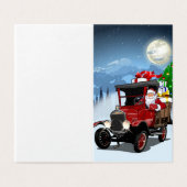 Carte de Noël (Outside Unfolded)