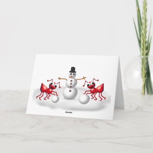 carte de Noël (Dos)