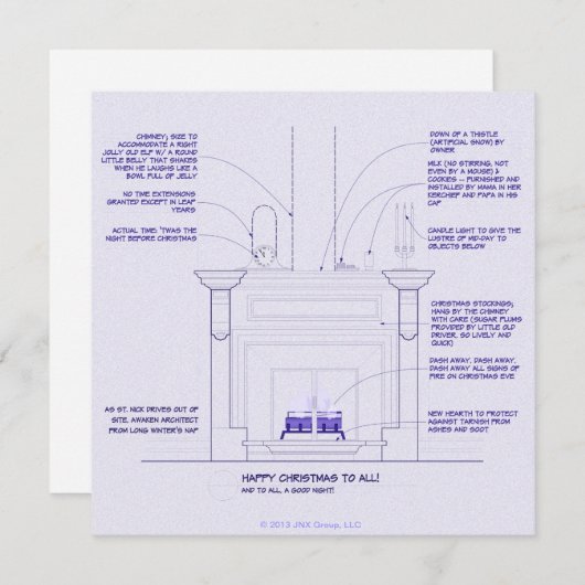 Carte de Noël (Devant / Derrière)