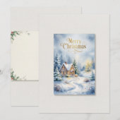 Carte de Noël (Devant / Derrière)
