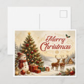 carte de Noël (Devant / Derrière)