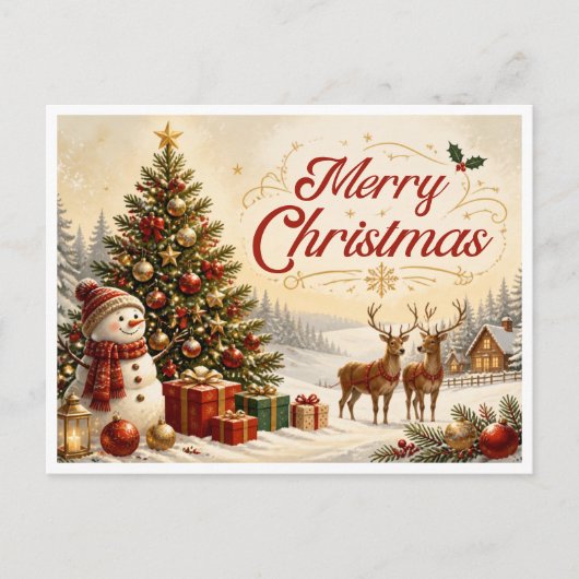 carte de Noël (Devant)