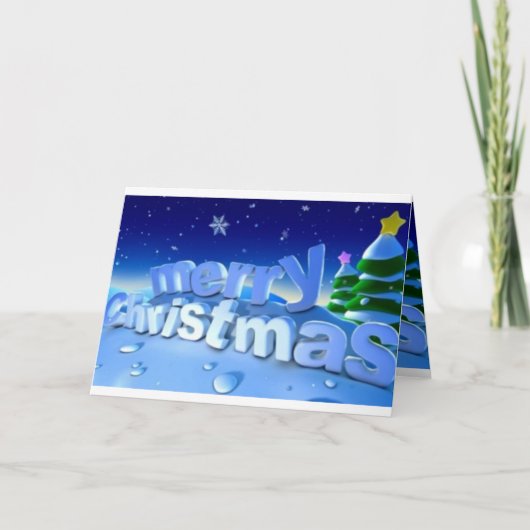 Carte de Noël (Devant)