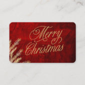 carte de Noël (Devant)