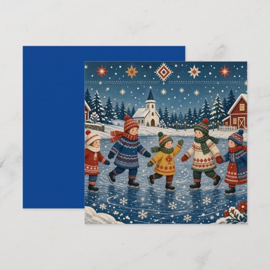 Carte de Noël (Devant / Derrière)