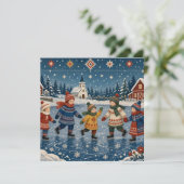 Carte de Noël (Debout devant)