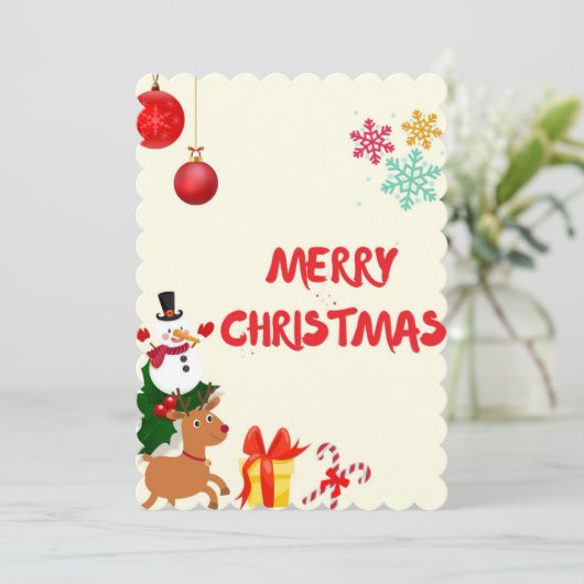 CARTE DE NOËL (Debout devant)