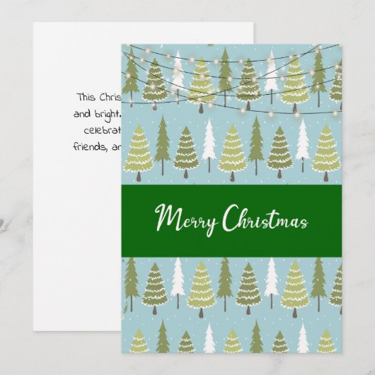 Carte de Noël (Devant / Derrière)