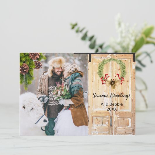 Carte de Noël (Debout devant)