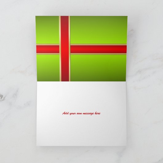 Carte de Noël (Intérieur)