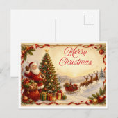 carte de Noël (Devant / Derrière)