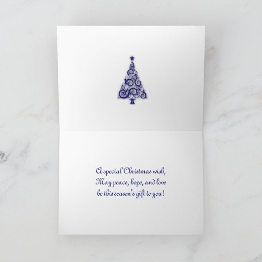 Carte de Noël (Intérieur)