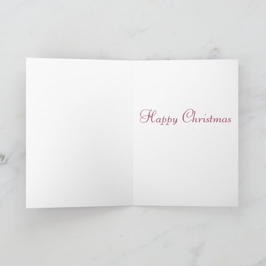 Carte de Noël (Intérieur)