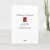 Carte de Noël (Dos)