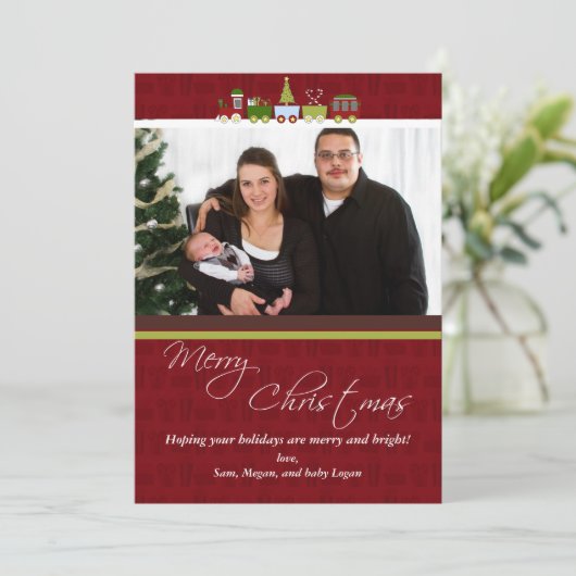 Carte de Noël (Debout devant)