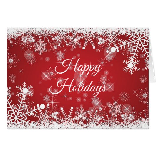 Carte de Noël (Devant horizontal)