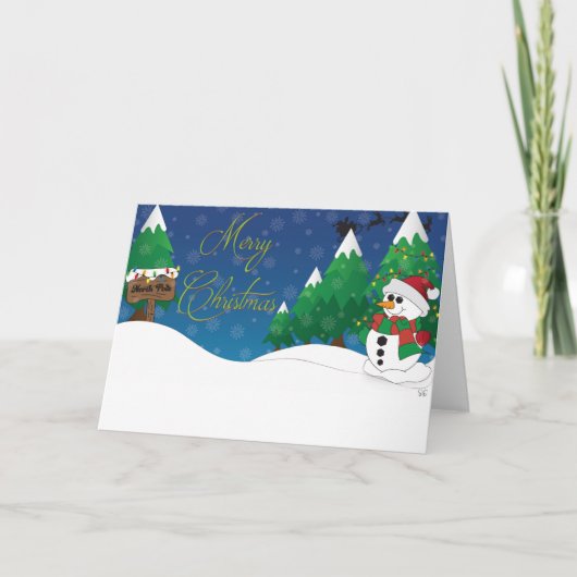 Carte de Noël (Devant)