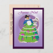 Carte de Noël 1904, Joyeux Noel (Devant / Derrière)