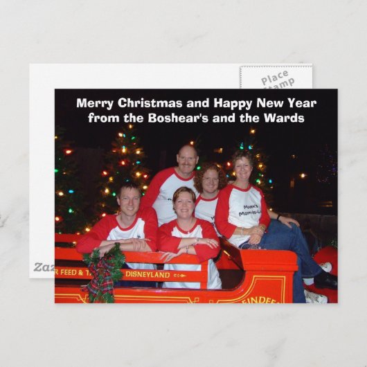 Carte de Noël 2006 (Devant / Derrière)