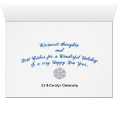 Carte de Noël 2017 Collector (Intérieur Horizontal (Bas))