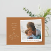 Carte de Noël 2021 Neutre photo (Debout devant)