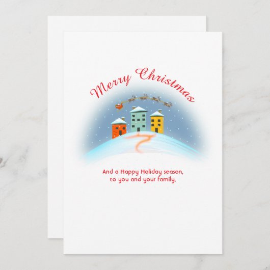 Carte de Noël 2024 (Devant / Derrière)