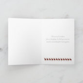 Carte de Noël 25 Cerfs (Intérieur)