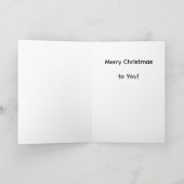 Carte de Noël - 3 Chaussettes (Intérieur)