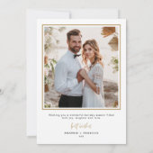 Carte de Noël 3 photo Carte de vacances Gold (Dos)